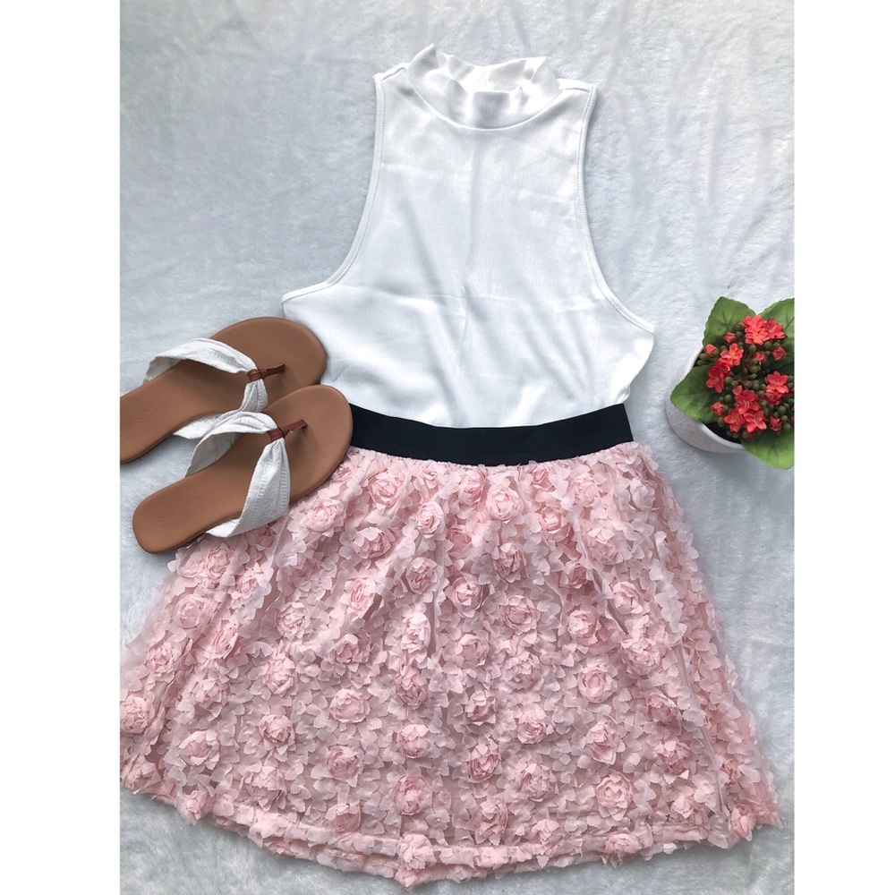 F21 Floral Skirt